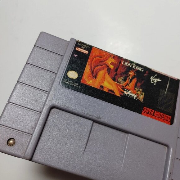 The Lion King (Super Nintendo Entertainment System, 1994) Cartridge Only Cartri - Picture 4 of 10